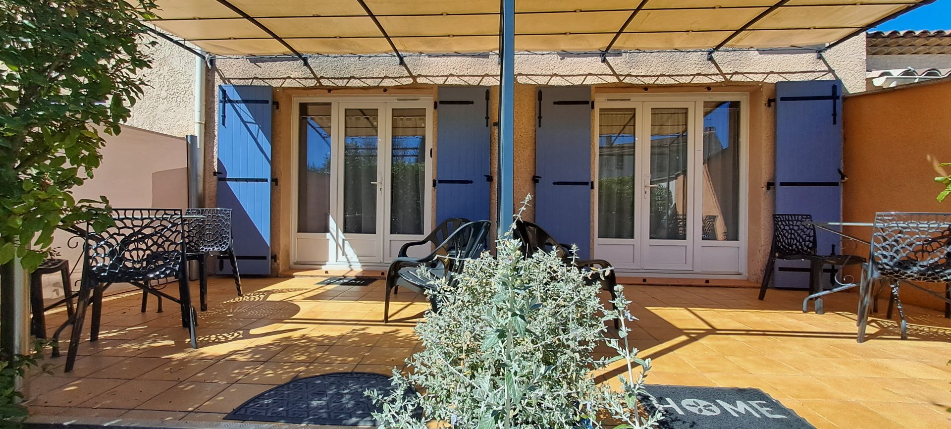 Accès RDC - Rue Aujarde — Gîte Les Cystes