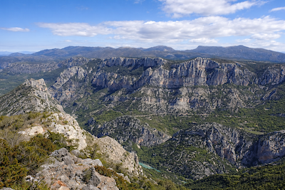 Grand Margès (1 577 m) — randonnée Difficile, Gorges du Verdon